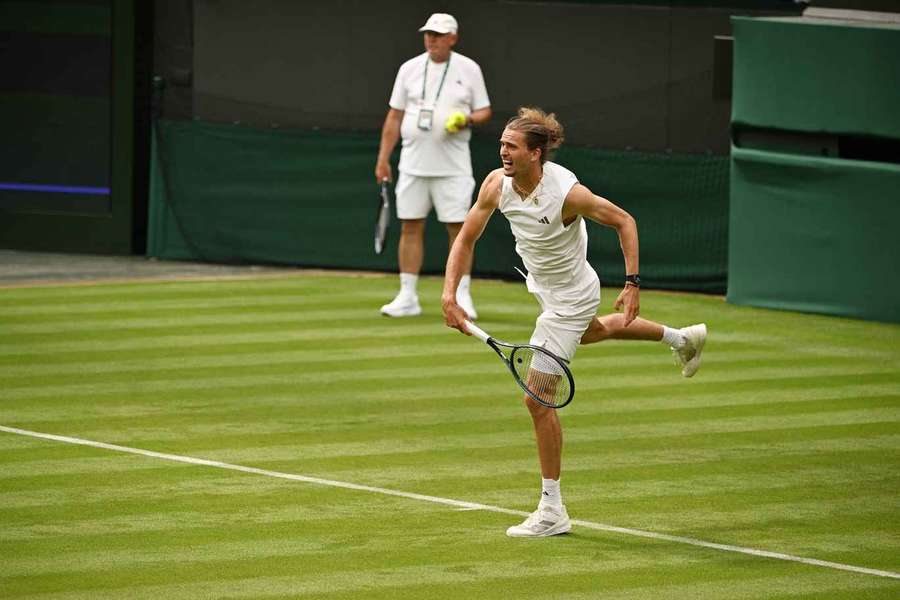 Zverev se antrenează la Wimbledon