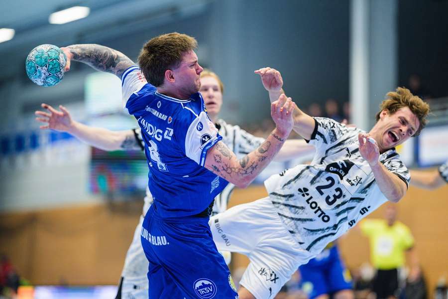 Der THW Kiel rettet seine Siegesserie. Der THW Kiel rettet seine Siegesserie.
