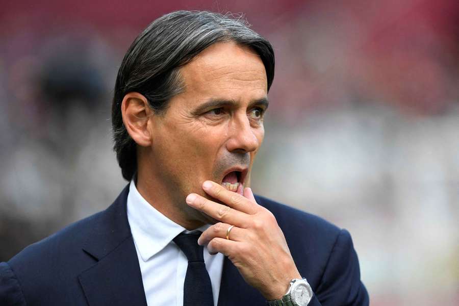 Inter manager Simone Inzaghi