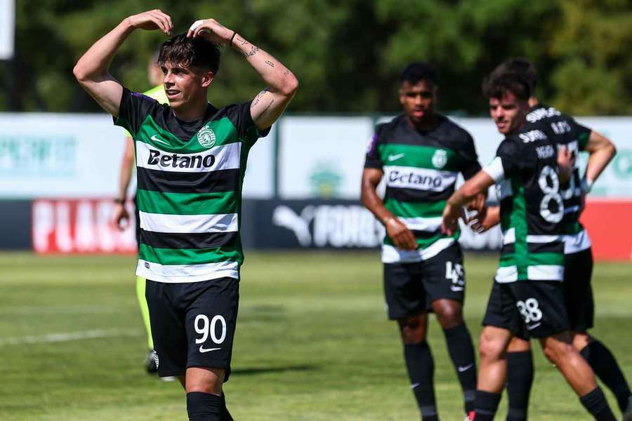 Sporting celebrou a subida