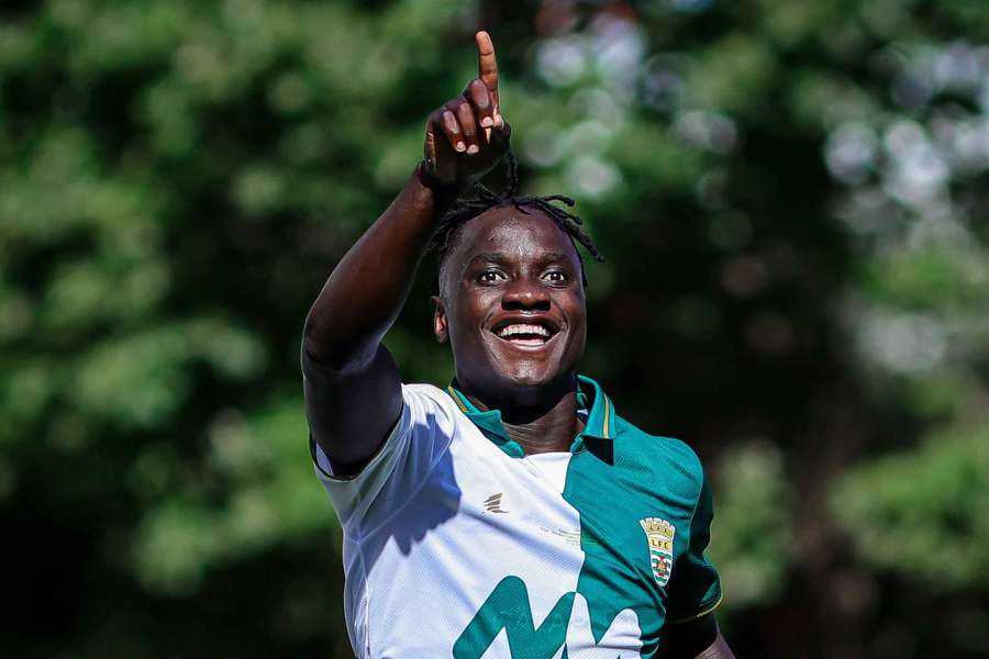Ondoa marcou o golo do Leça Ondoa marcou o golo do Leça