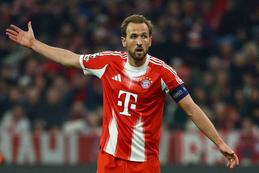 Bayern Munich's Harry Kane