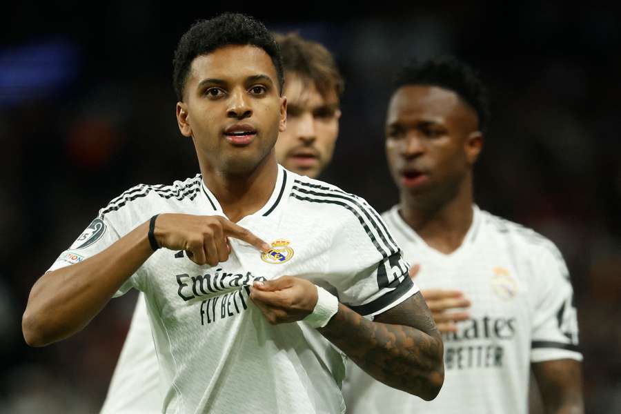 Rodrygo abriu o caminho da vitória do Real no clássico de Madri 