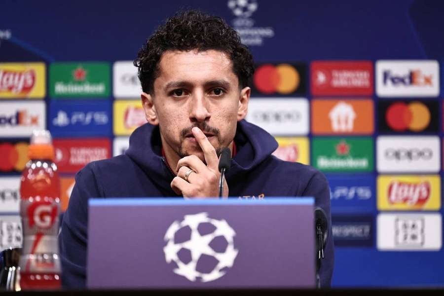 Marquinhos ce mardi à Dortmund.