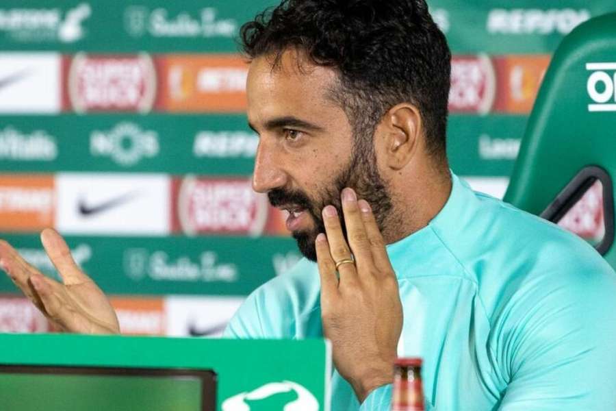 Rúben Amorim falou de quase tudo no lançamento do jogo com o Rio Ave