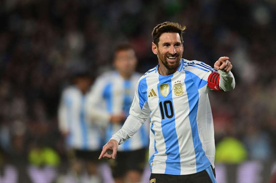 Lionel Messi, capitão da seleção da Argentina Lionel Messi, capitão da seleção da Argentina