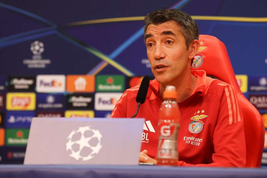 Bruno Lage, treinador do Benfica