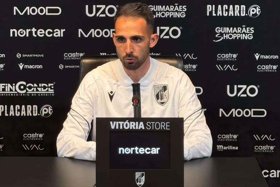 Gil Lameiras, treinador do Vitória SC