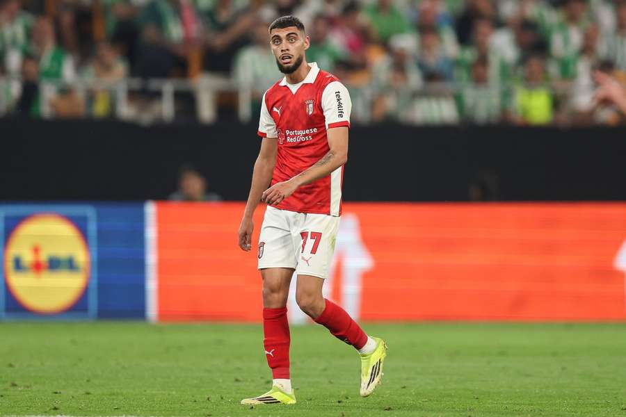 Gabri Martínez, extremo espanhol do SC Braga