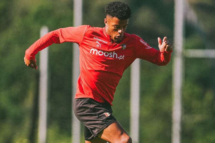 Rodrigo Silva, avançado do SC Braga B