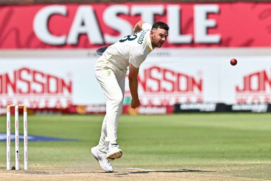 Josh Hazlewood was the pick of the Australia bowlers in Durban Josh Hazlewood was the pick of the Australia bowlers in Durban