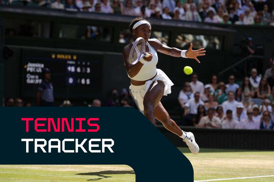 Gauff is in semi-final action this afternoon