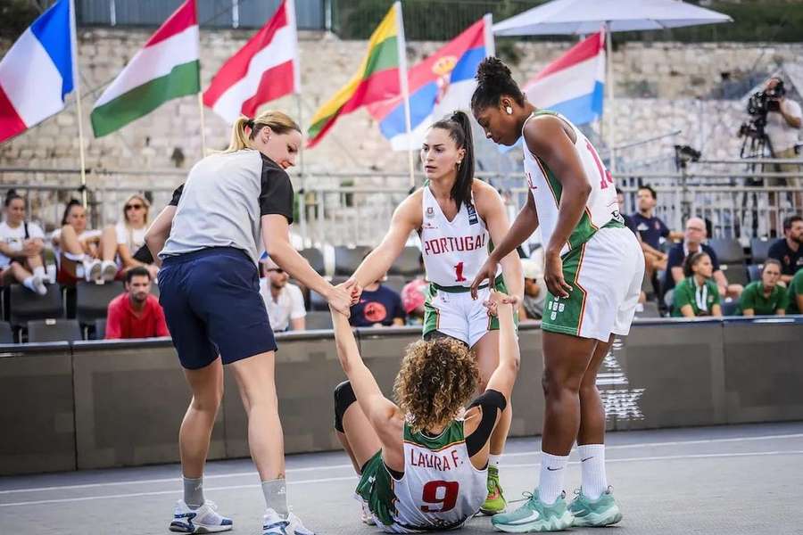 Seleção feminina de basquetebol 3x3 “muito feliz” com quarto lugar no Europeu
