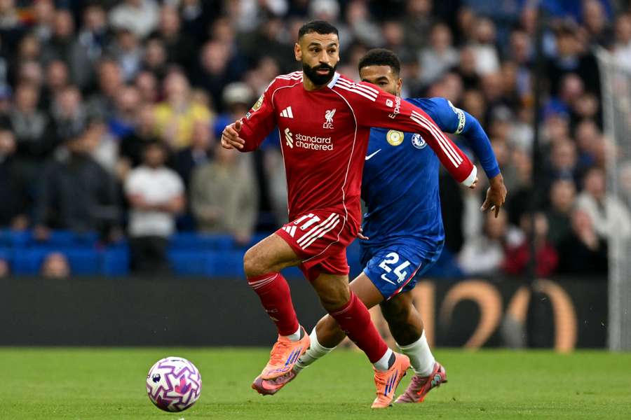 L’attaquant de Liverpool Mohamed Salah peine à retrouver son meilleur niveau cette saison