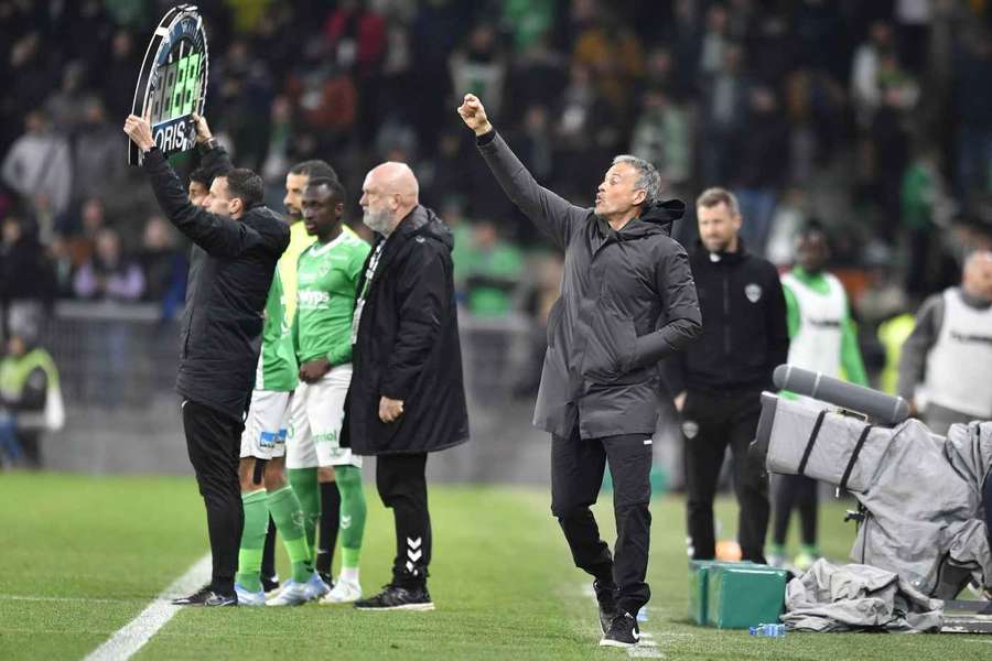 Luis Enrique's side are looking to win the treble