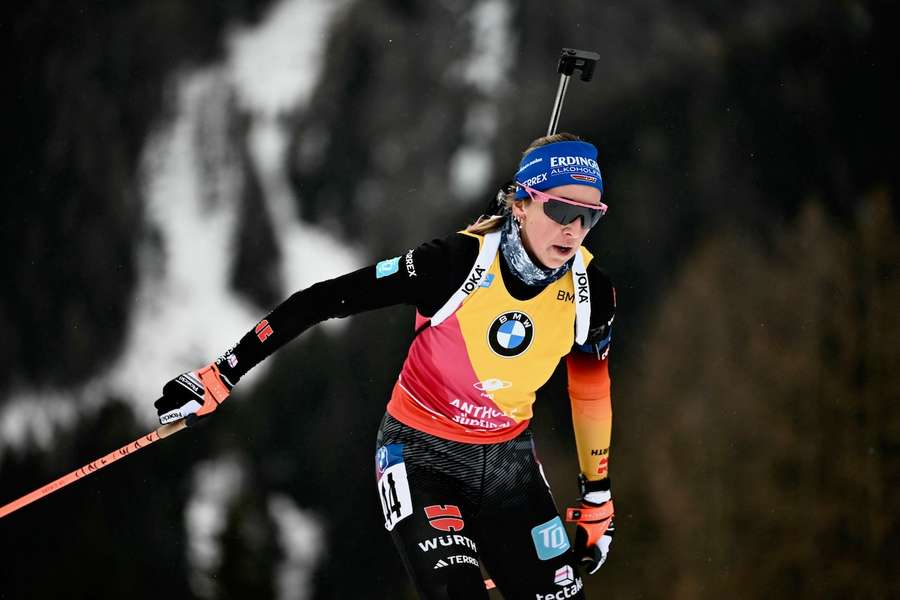 Franziska Preuß ist die WM-Hoffnungsträgerin der deutschen Biathletinnen.