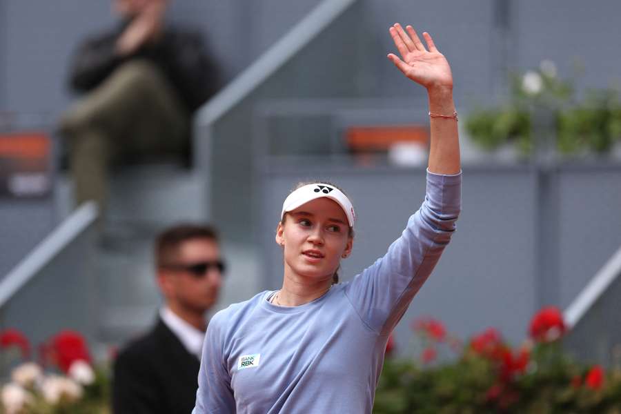Jelena Rybakinová na antuce vyhrála 16. zápas v řadě