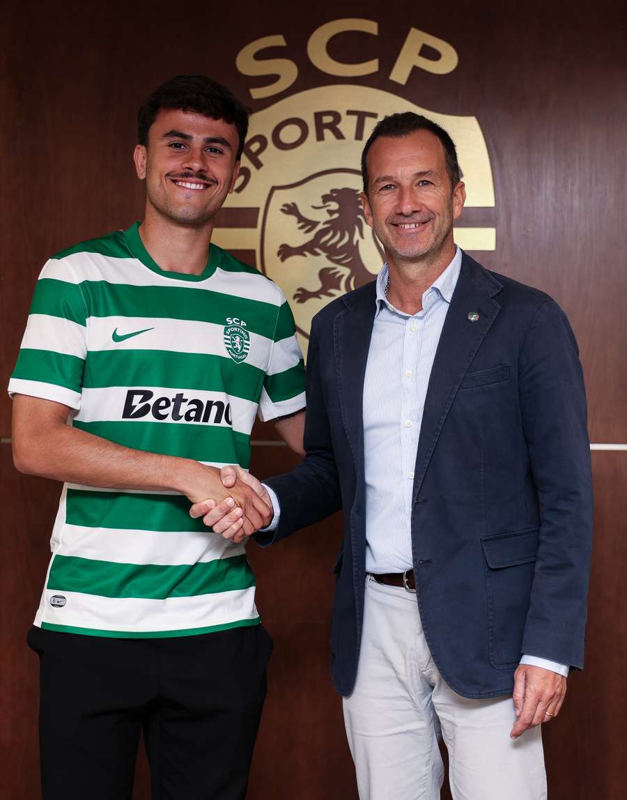 Pedro Lima com Frederico Varandas Pedro Lima com Frederico Varandas
