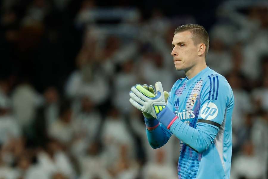 Lunin jugará su segundo partido consecutivo como titular