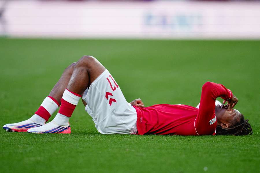 Dorgu lesionou-se na receção ao País de Gales Dorgu lesionou-se na receção ao País de Gales