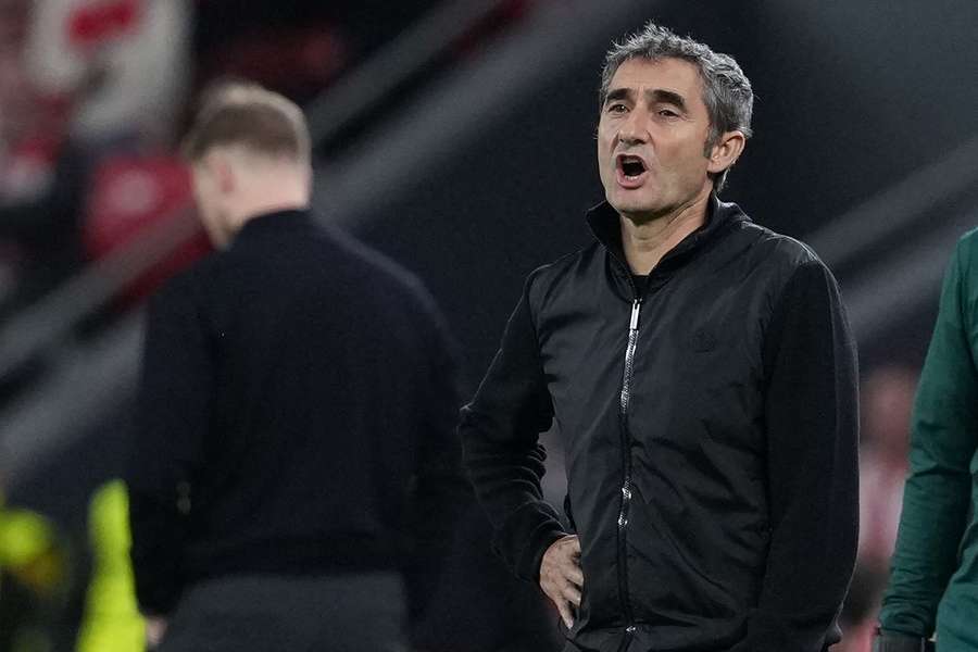 Valverde, treinador do Athletic Bilbao