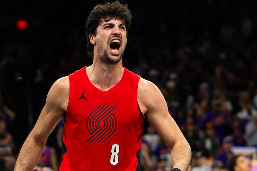 Jubel bei Portlands Deni Avdija