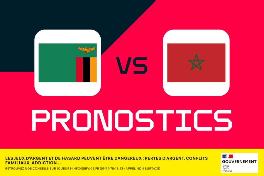 Zambie – Maroc : pronostics, meilleurs paris et cotes (CAN 2025)
