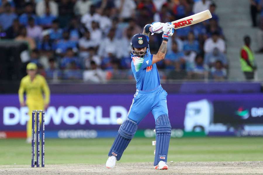Kohli in action 
