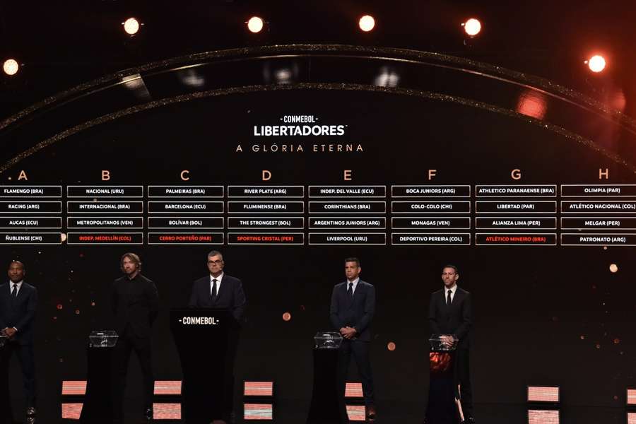Flamengo, Boca y River Plate caen en grupos accesibles en la Copa Libertadores