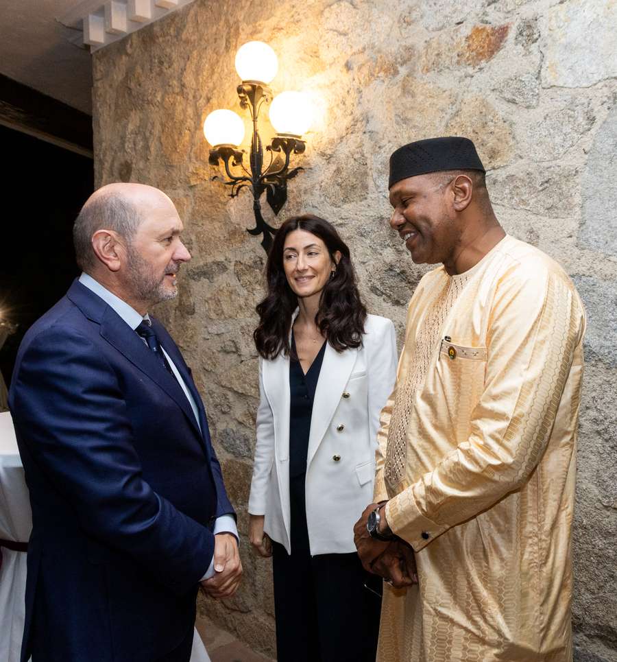 Recepción en la embajada de Turquía