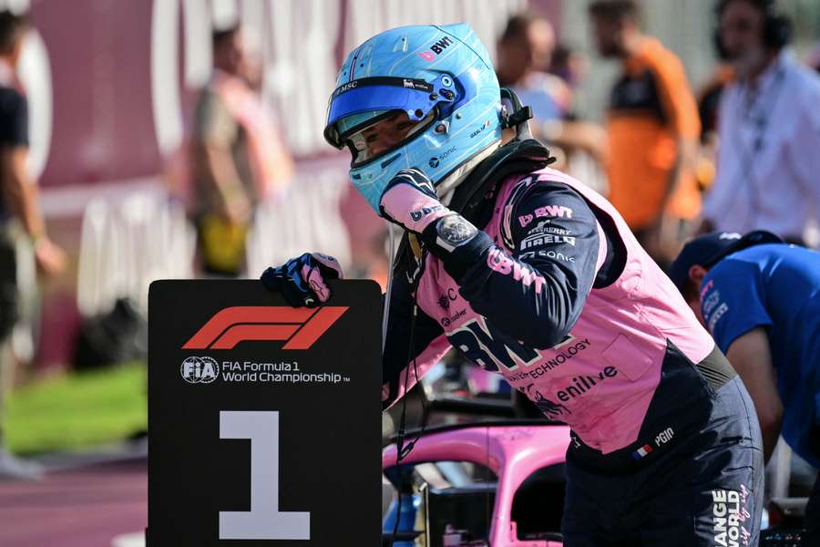 Gasly "fier d'avoir saisi cette occasion" de décrocher la pole position Gasly "fier d'avoir saisi cette occasion" de décrocher la pole position