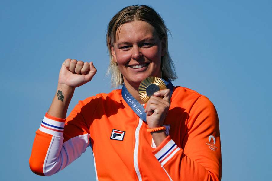 Van Rouwendaal wins Olympic 10k marathon swimming gold