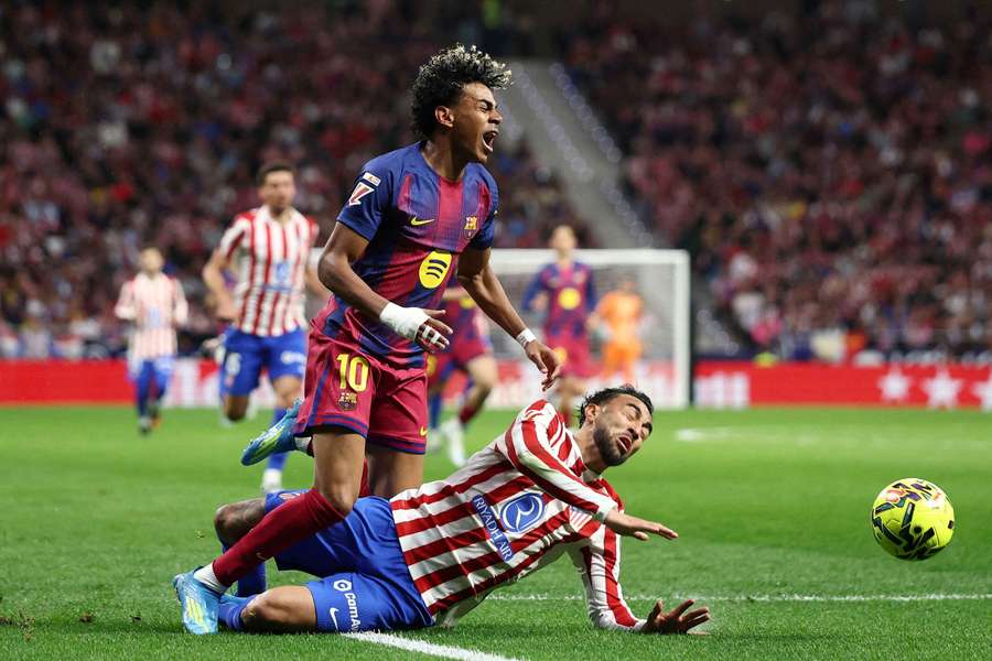 Barcelona coach Flick: What I told Yamal after Atletico blow-up