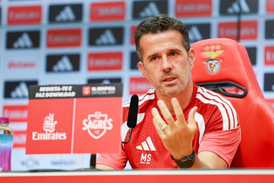 Marco Silva, treinador do Benfica