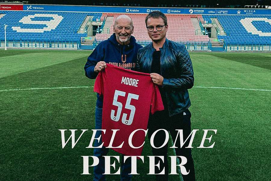 Peter Moore is Wisla's new shareholder