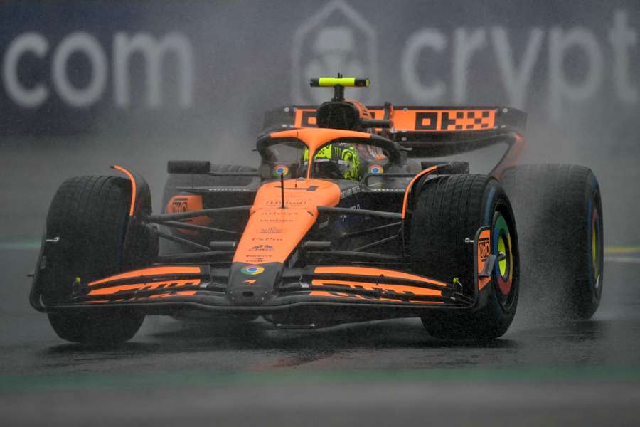 Lando Norris in pole a Interlagos