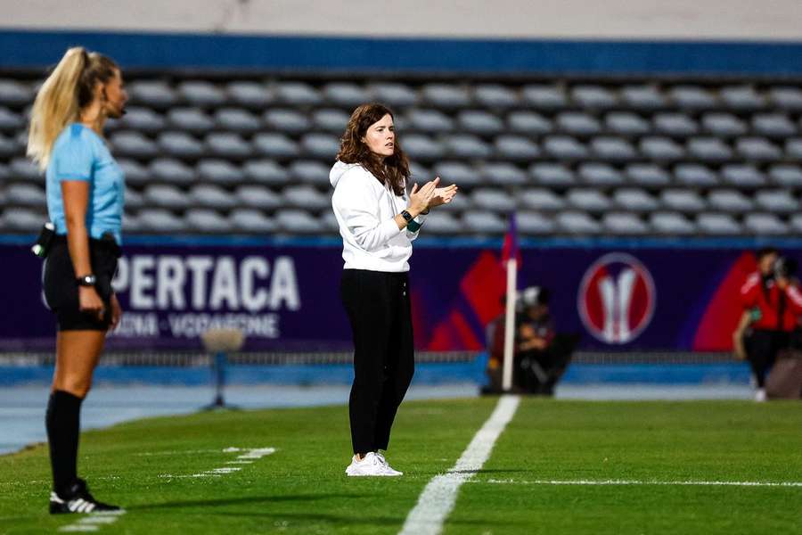 Mariana Cabral, treinadora do Sporting