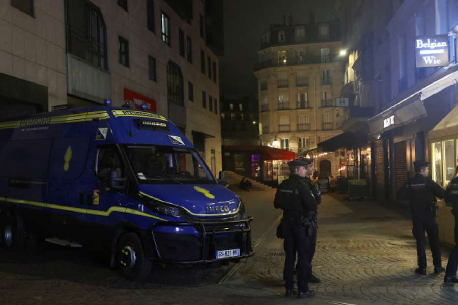 There has been a strong police presence in Paris There has been a strong police presence in Paris