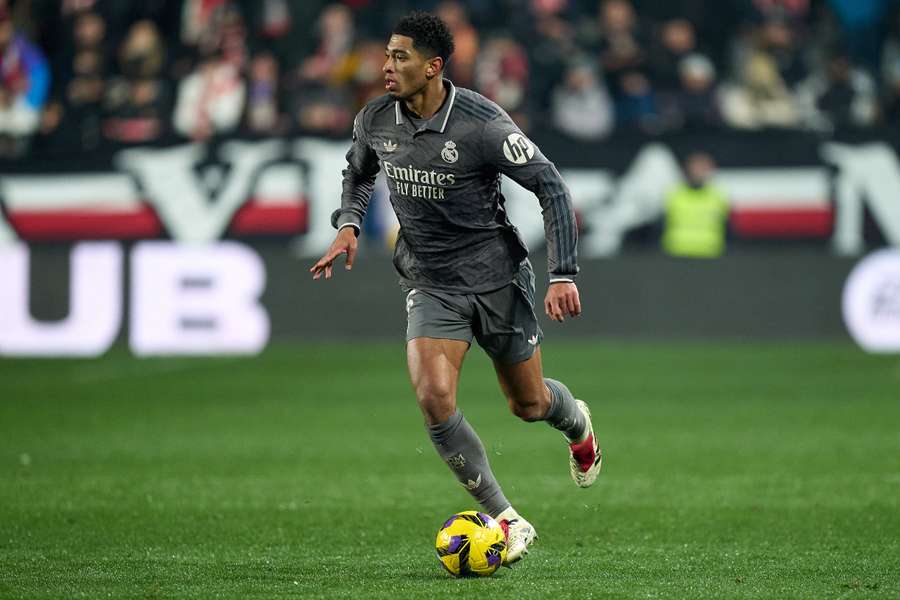 Jude Bellingham, en el Rayo-Real Madrid