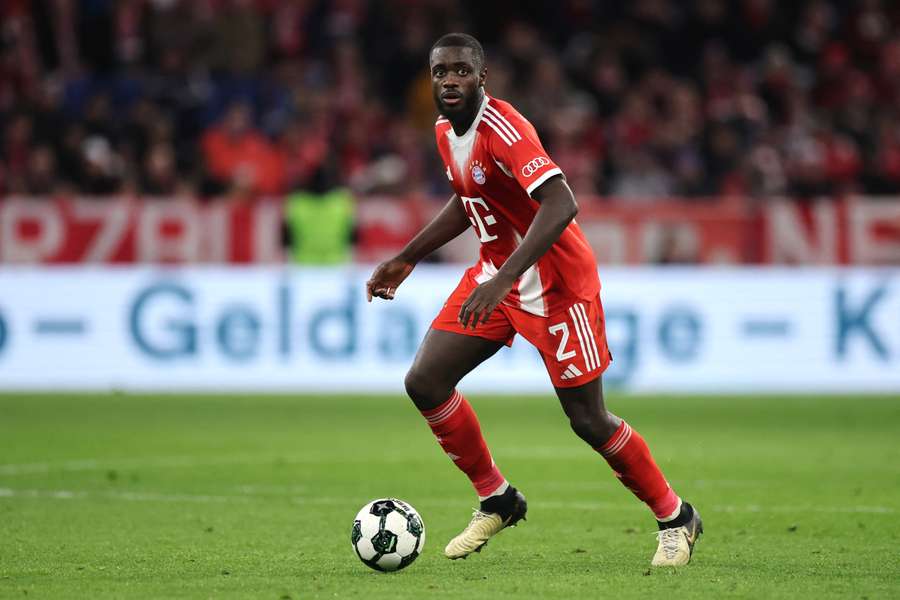 Dayot Upamecano avec le Bayern. Dayot Upamecano avec le Bayern.