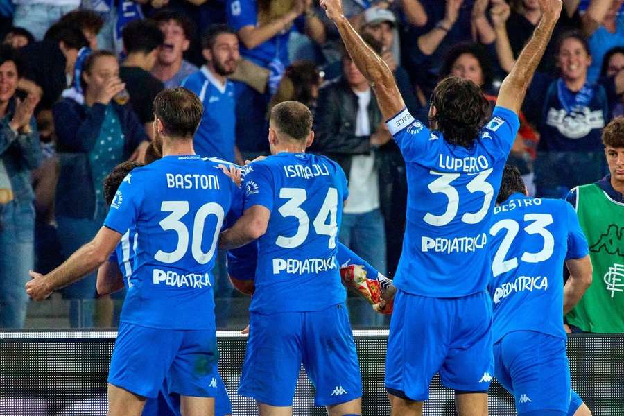 Empoli fez a festa nos últimos momentos
