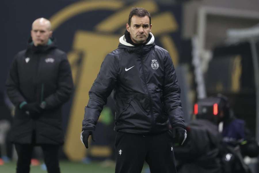 João Gião, treinador do Sporting