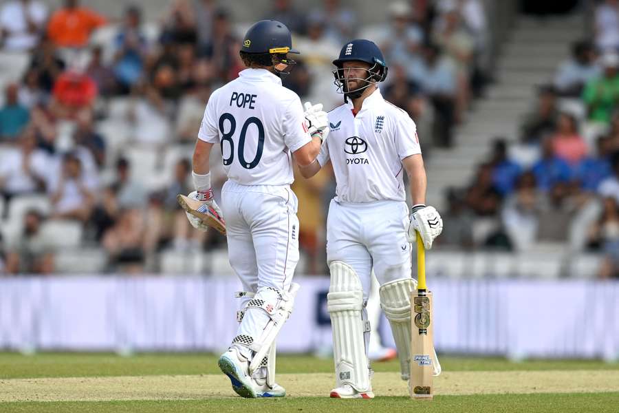 Ollie Pope and Ben Duckett started impressively for England