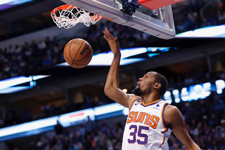 Auf die nächsten Dunks von Superstar Kevin Durant werden die Suns-Fans einige Wochen warten müssen.