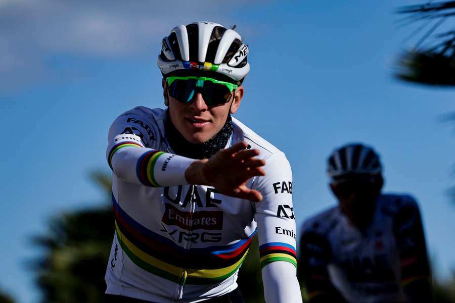 Pogacar en décembre 2024.