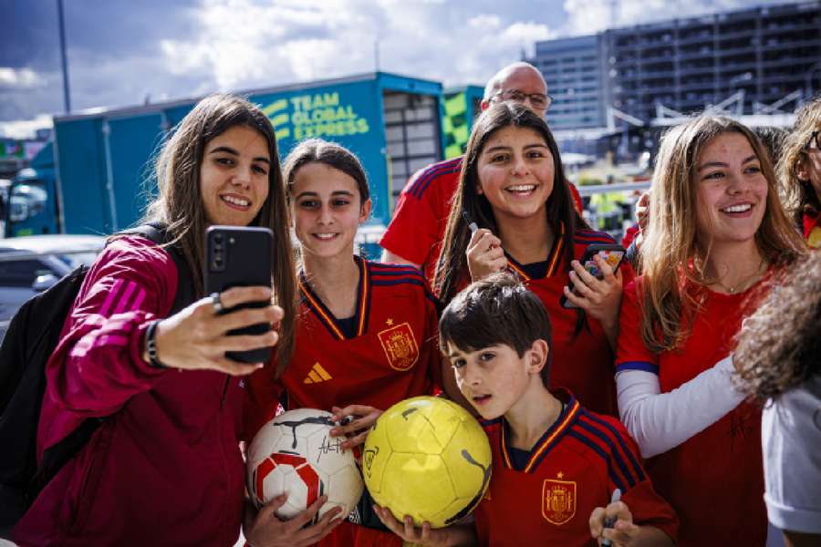 La selección española ya está en Sídney