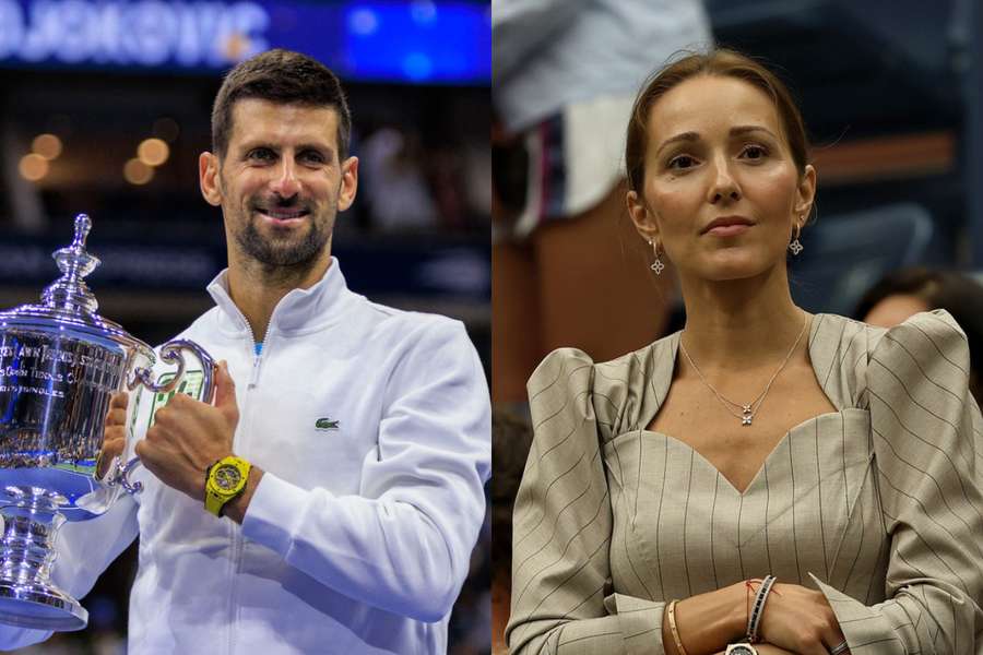 Novak Djokovic e Jelena Djokovic