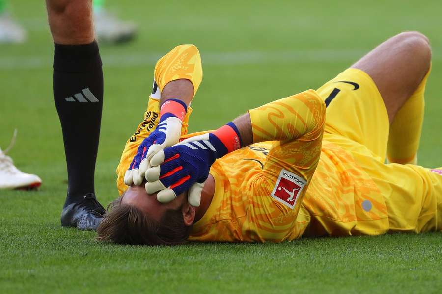 Kevin Trapp musste zur Halbzeit ausgewechselt werden.