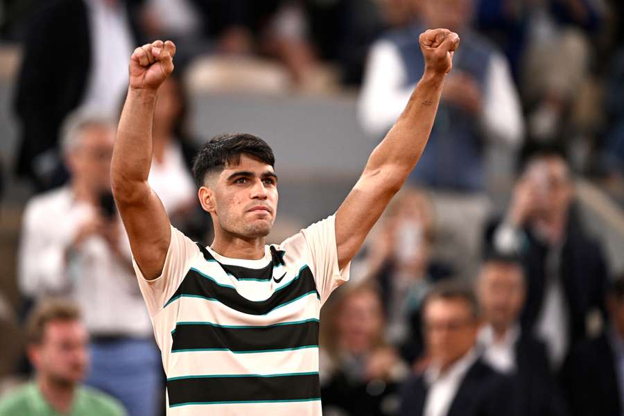 Alcaraz, la gran baza española en el cuadro masculino.