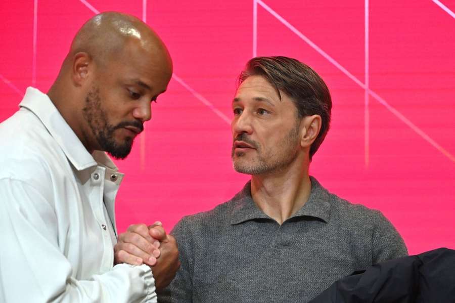 Kompany (l.) und Kovac (r.) Kompany (l.) und Kovac (r.)